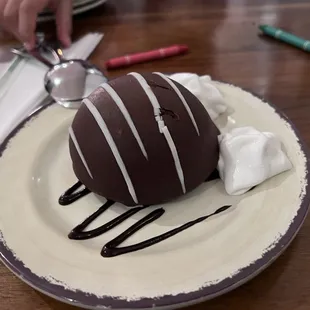 Tuxedo Bomb Cake
