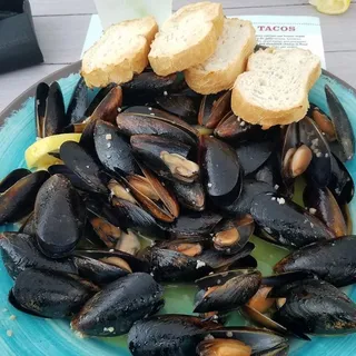 Steamed Mussels