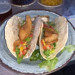Fried Grouper Tacos