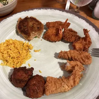 Fried Seafood Dinner