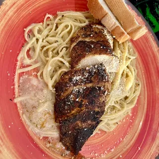Blackened Chicken Alfredo