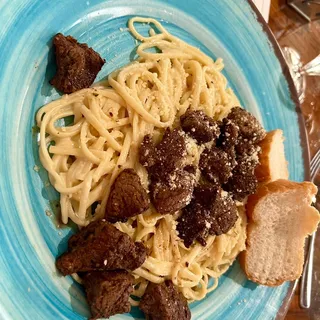 Filet Tips Pasta