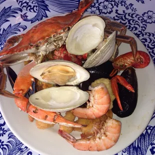 All you can eat seafood buffet