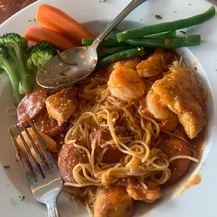 Cajun Seafood Pasta