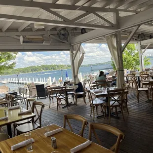 Lovely outdoor patio dining!