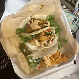 Fish tacos