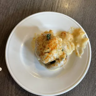 Crab stuffed mushroom