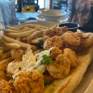 Shrimp porboy