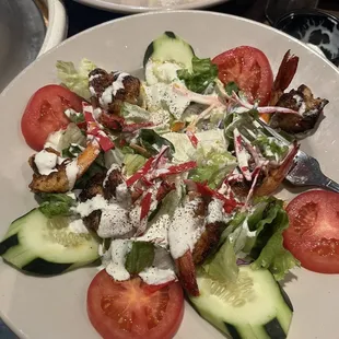 Blackened Shrimp Salad