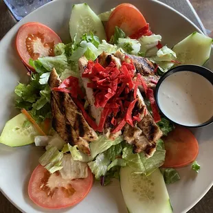 Grilled Chicken Breast Salad