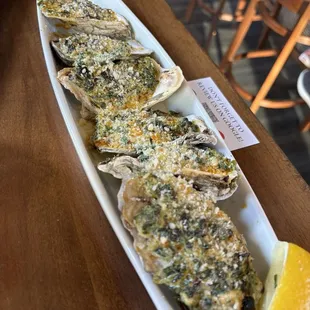 Oysters Rockefeller