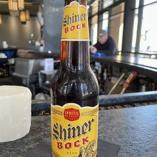 Shiner Bock, a Great Texas Beer!