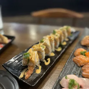 sushi and sashimi, sashimi, food, sushi