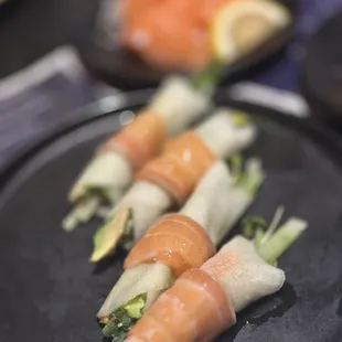 sushi and sashimi, food, sashimi, sushi