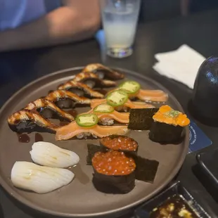 sushi and sashimi, food, sashimi, sushi