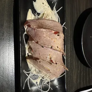 Sea steak salad... it was pretty good!