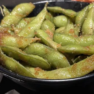 Garlic Spicy Edamame