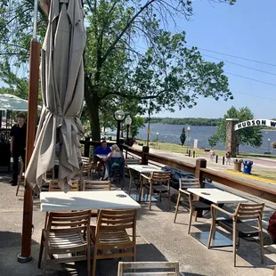 Patio Seating - River View