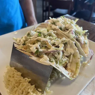 Cajun Spiced Walleye Tacos