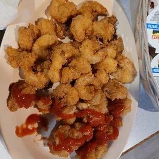 Fried shrimps