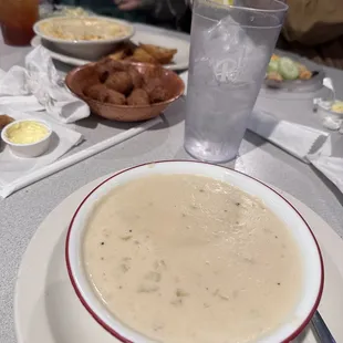 Clam chowder