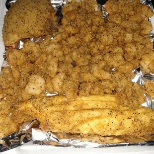 Got the special to go salt &amp; peppered