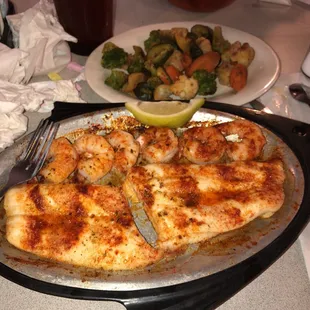 Broiled Flounder Fillet