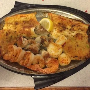 Broiled Seafood Blackened