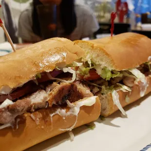 Porkchop sandwich (medium/middle size)