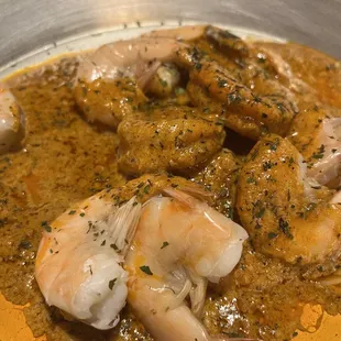 Shrimp with Pier64 sauce