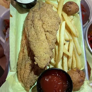 2 piece fried fish