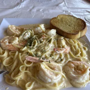 Shrimp Linguine