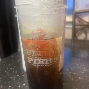 They do give out a brand new cup with a refill so that was cool.