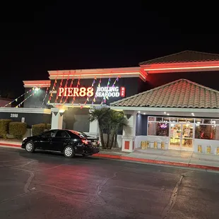 Outside the front