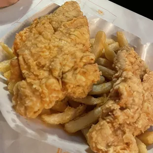 Chicken tender basket