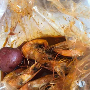 Spicy shrimp