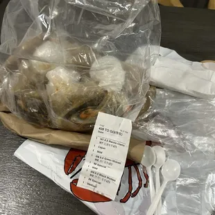 DoorDash Order - well packaged!