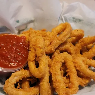 Calamari, looked good, but NOT!