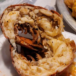 Overcooked $18,50 lobster tail