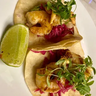 Shrimp tacos