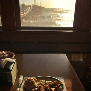 Breakfast with a view