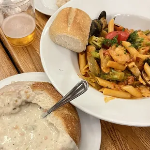 Seafood Penne
