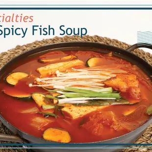 hot and spicy fish soup