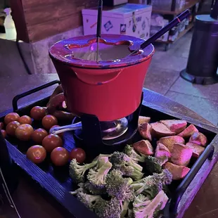 Fireside Fondue and accoutrements