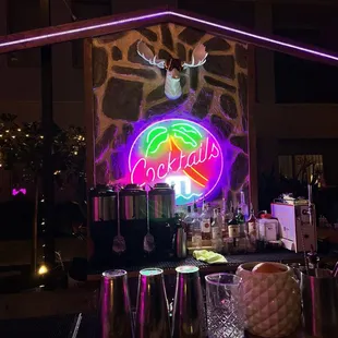 Cocktails &amp; Dreams behind the bar. IYKYK