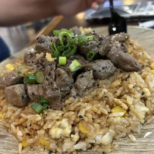 Steak fried rice