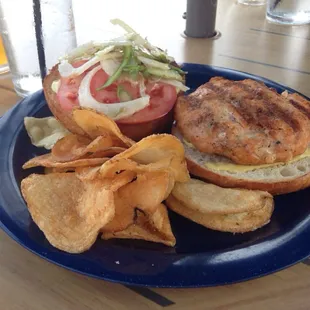 Salmon Burger