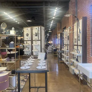 smelling table and displays