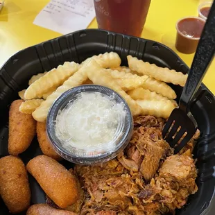 Pulled Pork Bbq Dinner