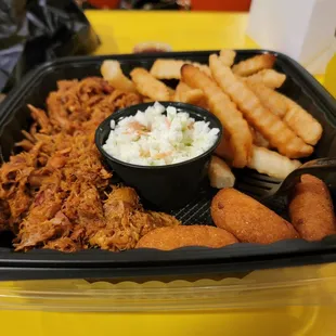 Pulled pork plate